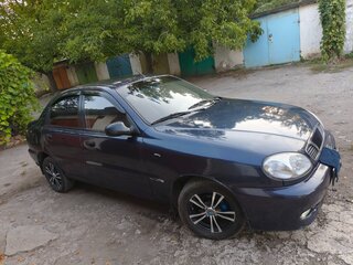2007 Daewoo Lanos, синий, 300000 рублей, вид 3