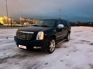 2008 Cadillac Escalade III, чёрный, 1400000 рублей, вид 1