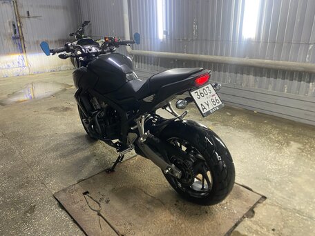 2014 Honda CB 650F, чёрный, 720000 рублей, вид 4