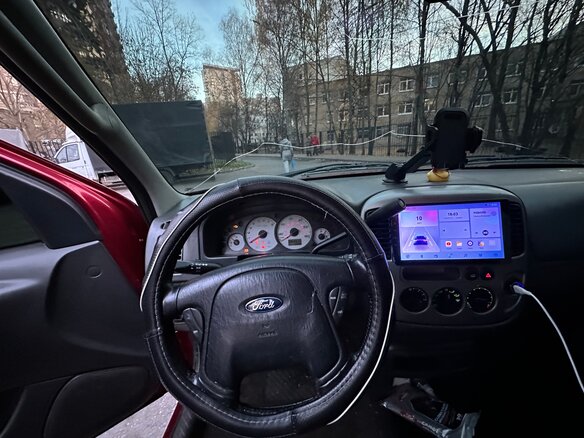 2003 Ford Escape I, красный, 375000 рублей - вид 12