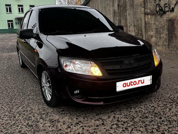 2012 Lada (ВАЗ) Granta I, красный, 250000 рублей - вид 7