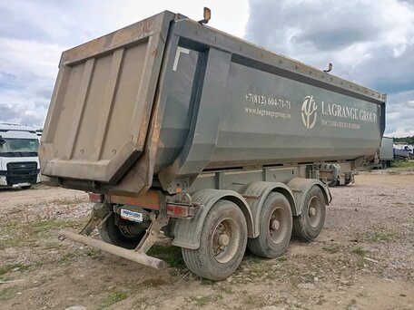 2021 Grunwald Полуприцеп самосвальный, серый, 1665000 рублей, вид 4