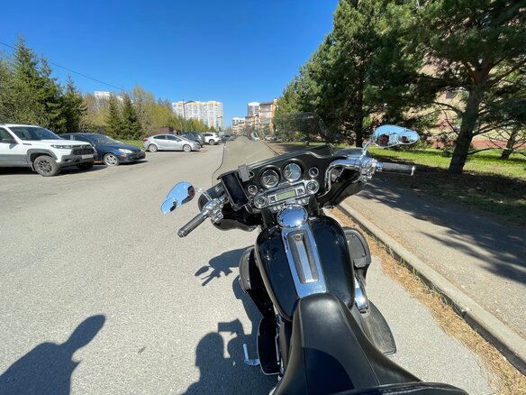 2011 Harley-Davidson Electra Glide, чёрный, 1050000 рублей - вид 15