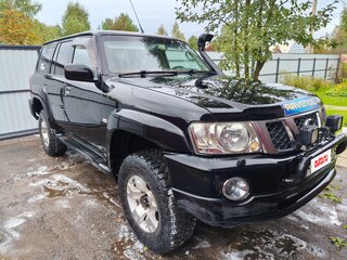 2006 Nissan Patrol V (Y61) Рестайлинг, чёрный, 2850000 рублей, вид 2