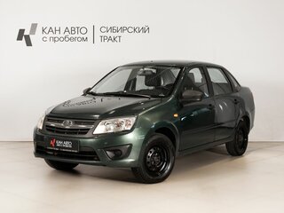 2016 Lada (ВАЗ) Granta I, зелёный, 380000 рублей, вид 1