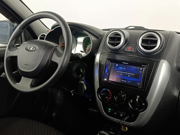 2015 Lada (ВАЗ) Granta I, чёрный, 540000 рублей - вид 10