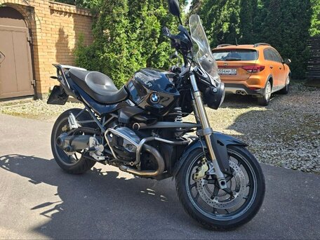 2013 BMW R 1200 R, чёрный, 550000 рублей, вид 2