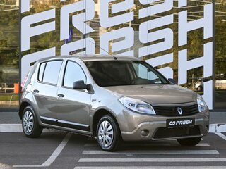 2011 Renault Sandero I, бежевый, 439000 рублей, вид 1