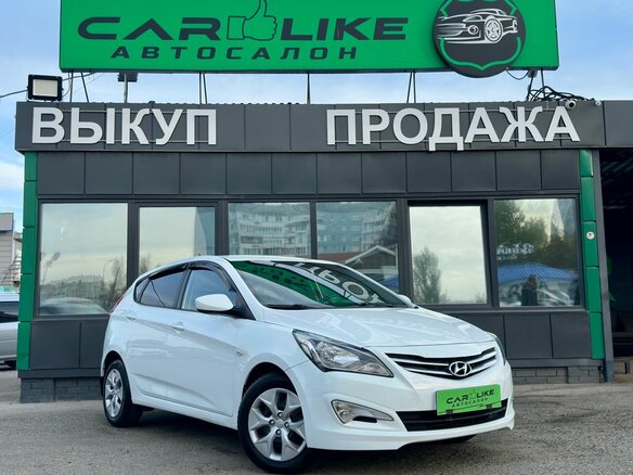 2015 Hyundai Solaris I Рестайлинг, белый
