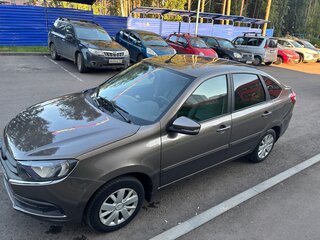 2019 Lada (ВАЗ) Granta I Рестайлинг, коричневый, 625000 рублей, вид 2