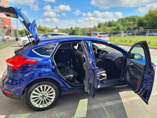 2016 Ford Focus III Рестайлинг, синий, 1149000 рублей, вид 4