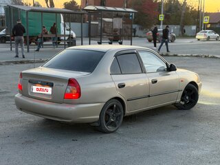 2004 Hyundai Accent ТагАЗ II, бежевый, 305000 рублей, вид 5