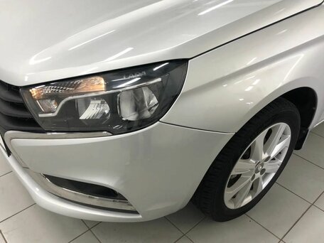 2022 Lada (ВАЗ) Vesta I, серый, 1240000 рублей, вид 4