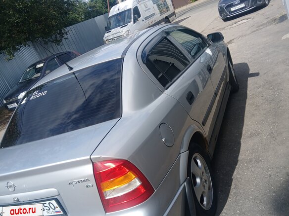1999 Opel Astra G, серебристый, 240000 рублей - вид 2