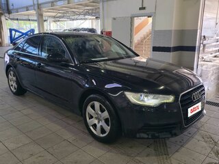 2013 Audi A6 IV (C7), чёрный, 1090000 рублей, вид 1