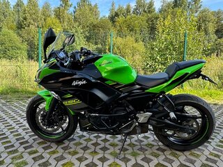 2018 Kawasaki Ninja 650, зелёный, 690000 рублей, вид 1