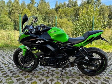 2018 Kawasaki Ninja 650, зелёный, 690000 рублей, вид 1