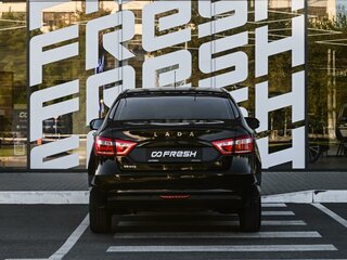 2021 Lada (ВАЗ) Vesta I, чёрный, 999000 рублей, вид 4