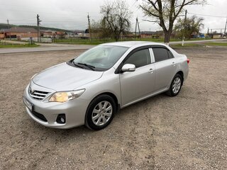 2012 Toyota Corolla X (E140, E150) Рестайлинг, серебристый, 995000 рублей, вид 1