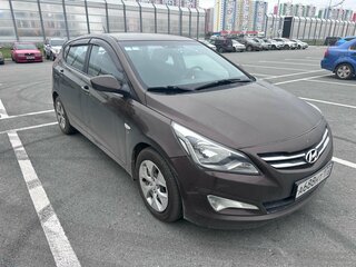 2014 Hyundai Solaris I Рестайлинг, коричневый, 1040000 рублей, вид 1