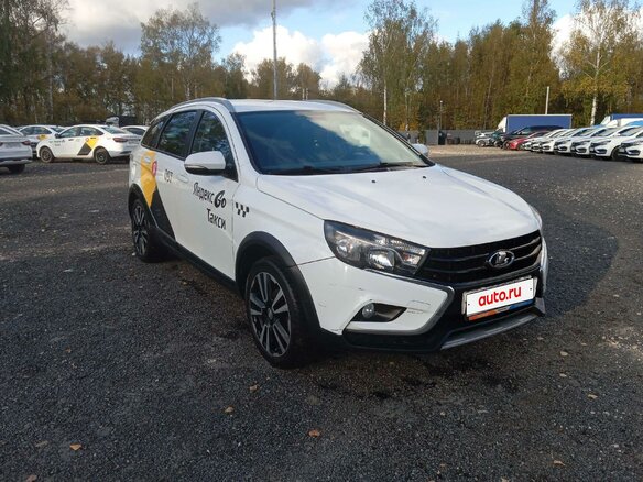 2021 Lada (ВАЗ) Vesta SW Cross I, белый, 929475 рублей