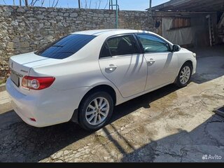 2012 Toyota Corolla X (E140, E150) Рестайлинг, белый, 777000 рублей, вид 4