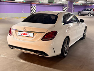 2017 Mercedes-Benz C-Класс 200 IV (W205), белый, 2650000 рублей, вид 4