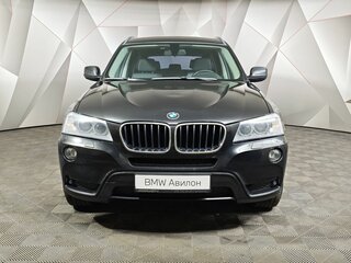 2013 BMW X3 20i xDrive II (F25), чёрный, 1795000 рублей, вид 3