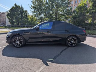 2020 BMW 3 серии 318d VII (G2x), чёрный, 2600000 рублей, вид 5