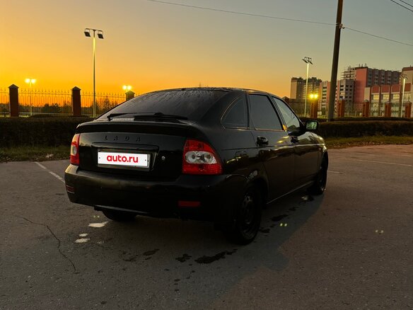 2010 Lada (ВАЗ) Priora I, чёрный, 210000 рублей - вид 5