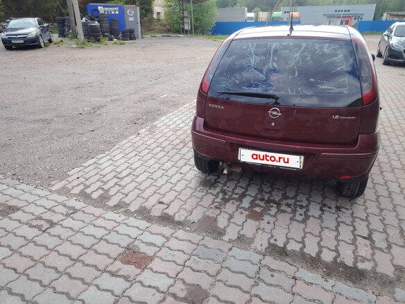 2005 Opel Corsa C Рестайлинг, красный, 145000 рублей - вид 7