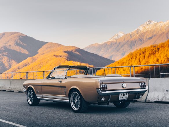 1966 Ford Mustang I, золотистый, 12500000 рублей - вид 13