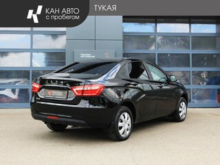 2021 Lada (ВАЗ) Vesta I, чёрный, 878000 рублей, вид 3