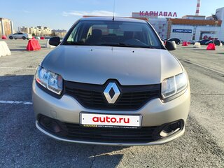 2015 Renault Logan II, бежевый, 450000 рублей, вид 3