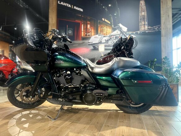 2021 Harley-Davidson Road Glide Special, зелёный, 2350000 рублей - вид 13