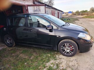 2012 Nissan Tiida I Рестайлинг, коричневый, 715000 рублей, вид 3