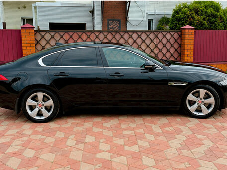 2016 Jaguar XF II, чёрный, 2250000 рублей, вид 3