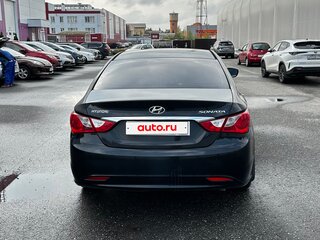 2011 Hyundai Sonata VI (YF), чёрный, 825000 рублей, вид 5