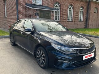 2019 Kia Optima IV Рестайлинг, синий, 2060000 рублей, вид 3