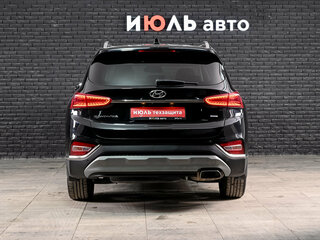 2018 Hyundai Santa Fe IV, чёрный, 2500000 рублей, вид 5