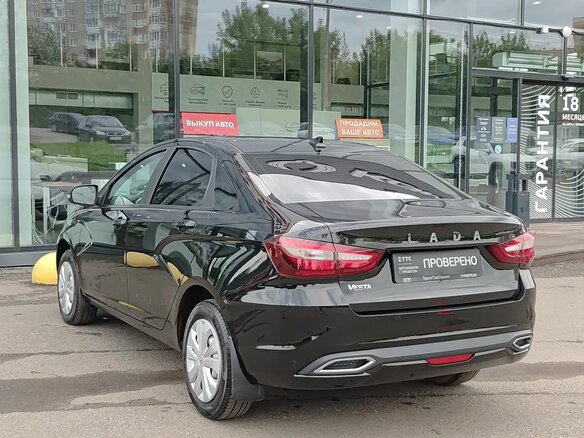 2023 Lada (ВАЗ) Vesta I Рестайлинг (NG), чёрный - вид 6