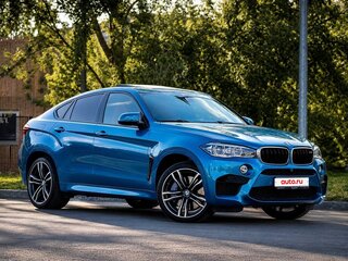2019 BMW X6 M II (F86), голубой, 5600000 рублей, вид 2