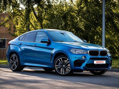 2019 BMW X6 M II (F86), голубой, 5600000 рублей, вид 2