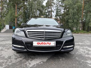 2011 Mercedes-Benz C-Класс 180 BlueEFFICIENCY III (W204) Рестайлинг, чёрный, 1550000 рублей, вид 2