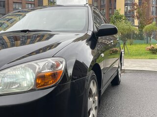 2008 Kia Cerato I Рестайлинг, чёрный, 350000 рублей, вид 3
