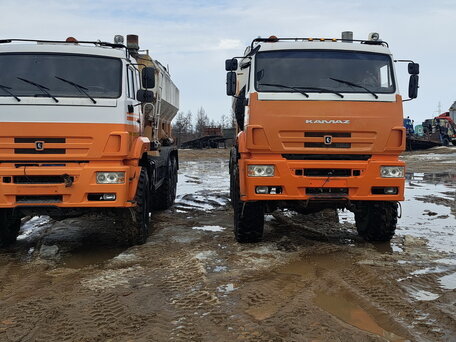 2014 КамАЗ 65224, оранжевый, 2500000 рублей, вид 1