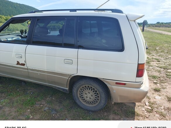 1997 Mazda MPV I (LV), белый, 260000 рублей - вид 4