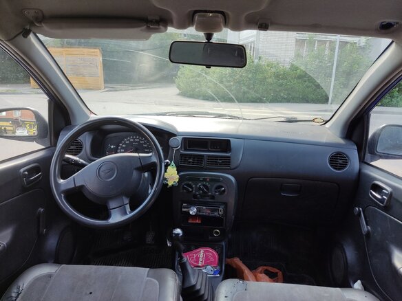 2003 Daihatsu Cuore VI (L251), синий - вид 3