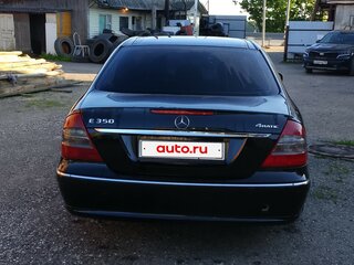 2007 Mercedes-Benz E-Класс 350 III (W211, S211) Рестайлинг, чёрный, 930000 рублей, вид 3