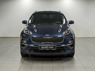 2020 Kia Sportage IV Рестайлинг, синий, 1890000 рублей, вид 2